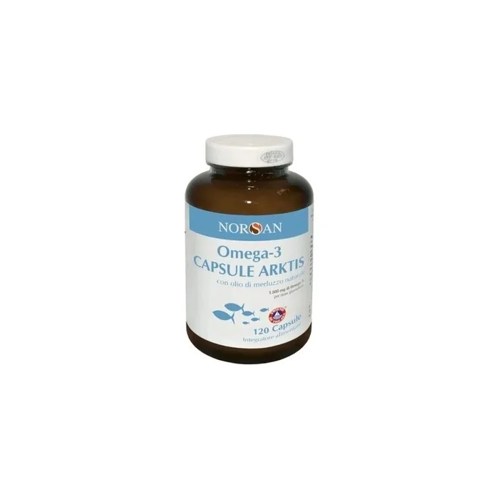 Norsan Omega3 Arktis Heart Health Supplement 120 Capsules