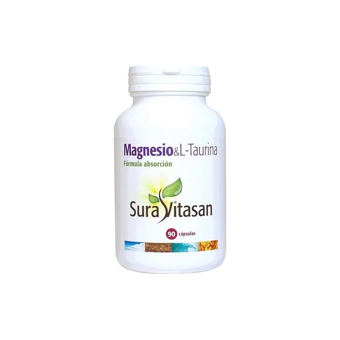 Sura Vitasan L-Taurine & Magnesium 90 Capsules