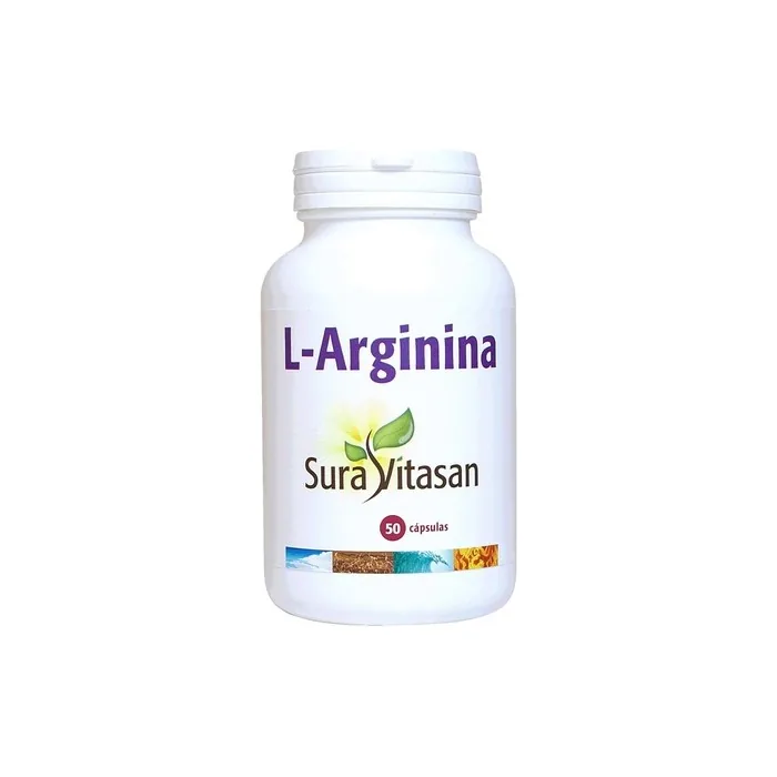 Sura Vit Arginine 50 Capsules 500mg