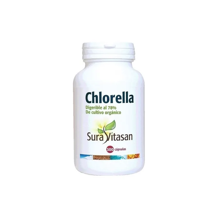 Sura Vitasan Chlorella Dietary Supplement 455mg 300 Capsules