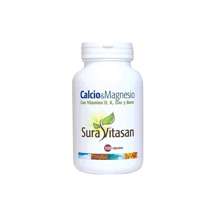 Sura Vitasan Calcium Magnesium Zinc and Boron Supplement 100 Capsules