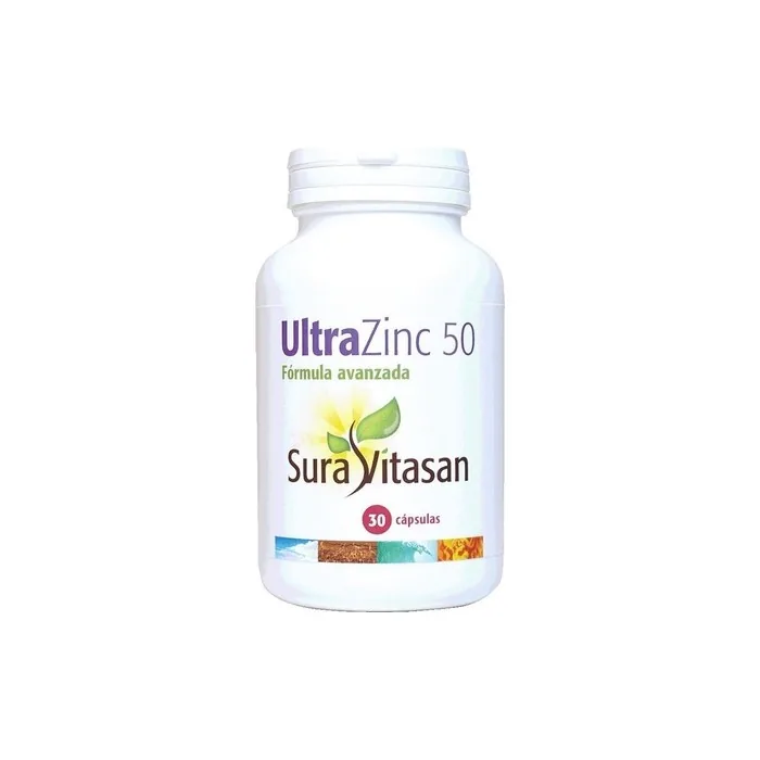 Sura Vitasan Ultra Zinc Dietary Supplement 50mg 30 Capsules