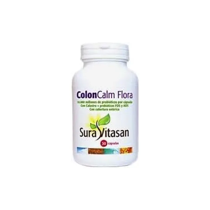 Sura Vitasan Soothe Colon Flora 30 Capsules