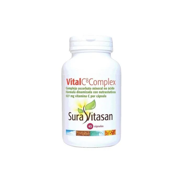 Sura Vitasan Vital C8 Complex Dietary Supplement 45 Capsules