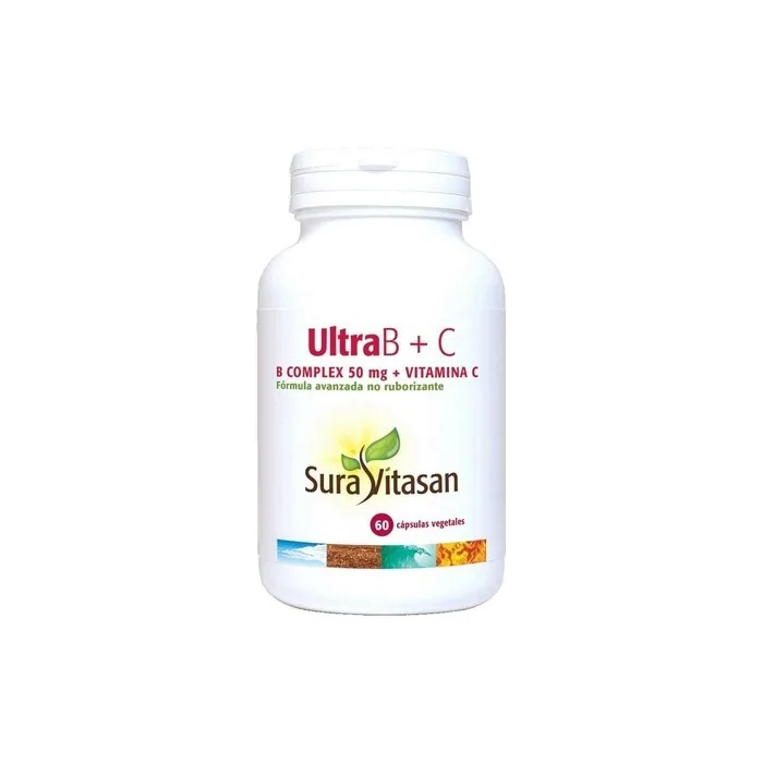 Sura Vitasan Ultrab Complex + C Coenzymated Formula 60 Capsules