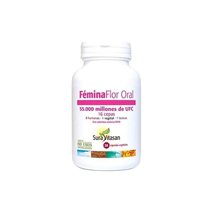 Nutricosmetics Sura Vitas Femina Flor Oral 30 Capsules 55000 Mil