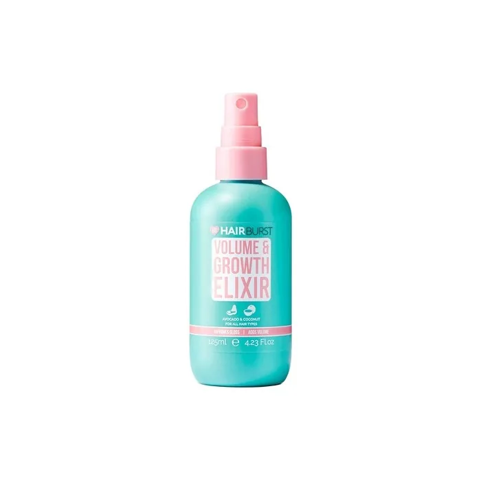 Hairburst Volume & Growth Elixir - Reduces Hair Loss - Provides Heat Protection