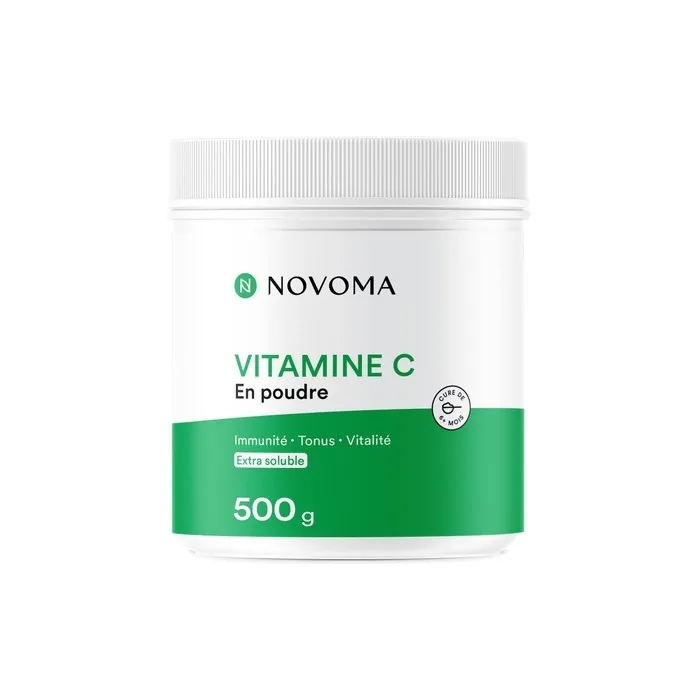 Novoma Vitamin C Pure 500g 1000mg Per Dose L-Ascorbic Acid