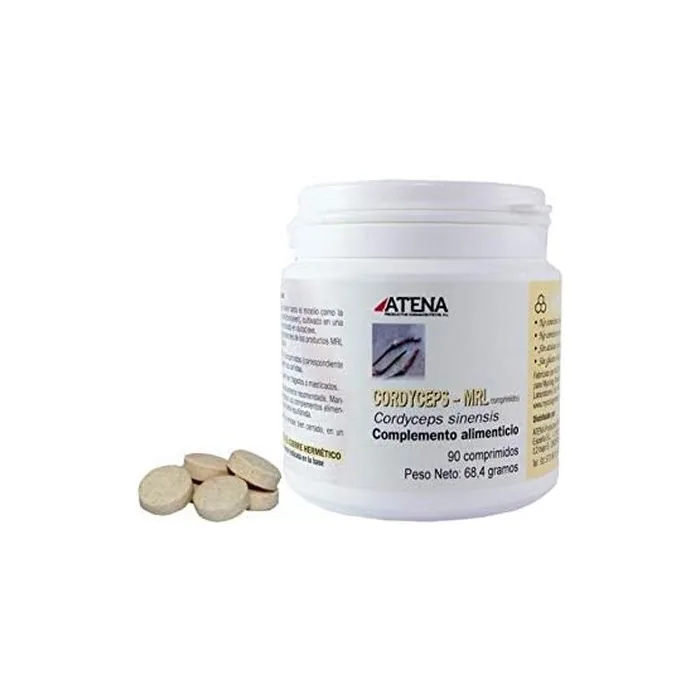 Atena Cordyceps-MRL 500mg 90 Tablets and 200ml Liquid