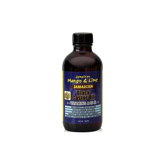Jamaican Mango Black Castor Oil with Vitamins A, D, and E