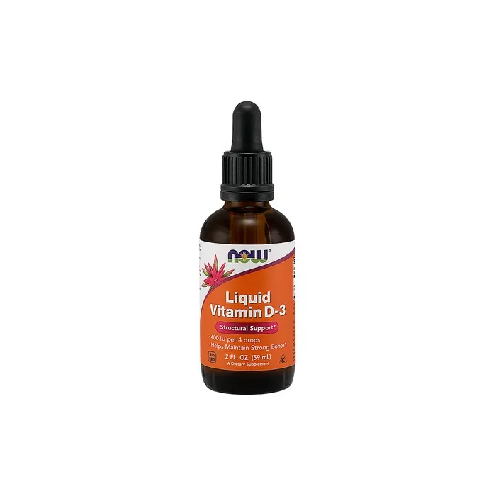NOW Foods Vitamin D-3 Liquid 400 IU 59ml