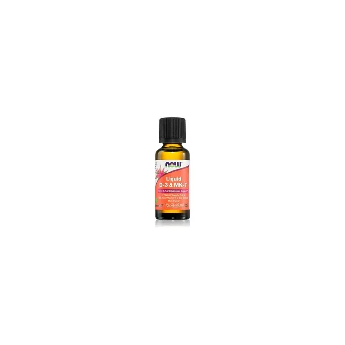 NOW Foods Liquid D-3 & MK-7 Mint 30ml