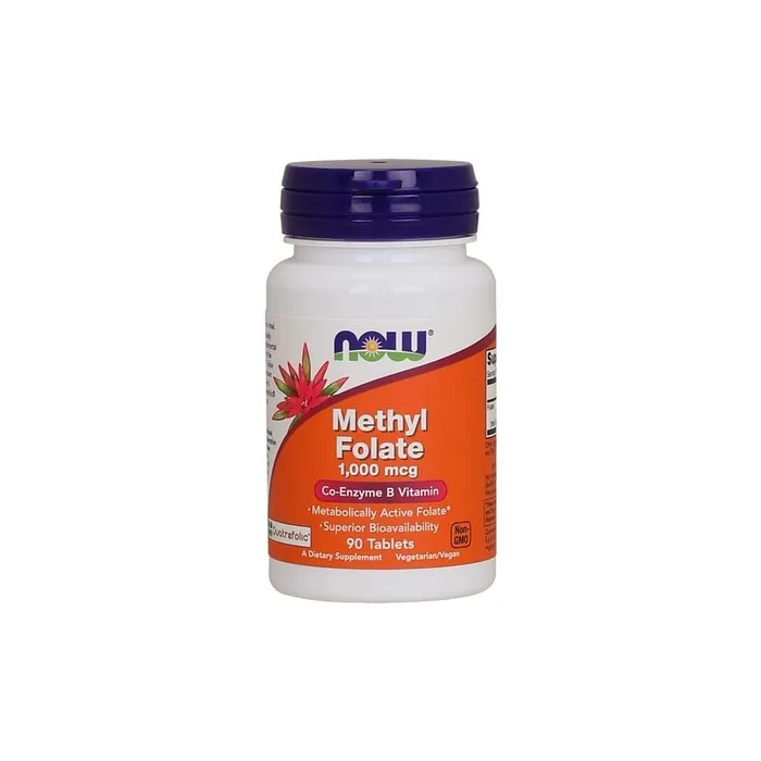 NOW Foods Methyl Folate 1000mcg 90 Tablets