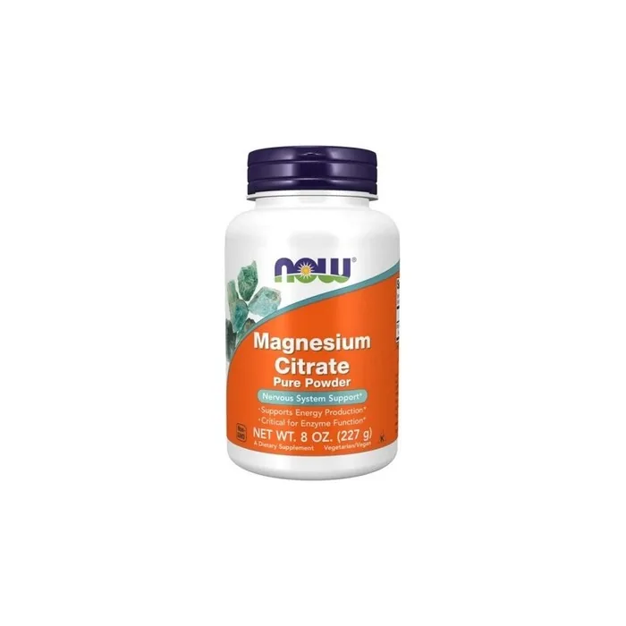 NOW Foods Pure Magnesium Citrate Powder 227g