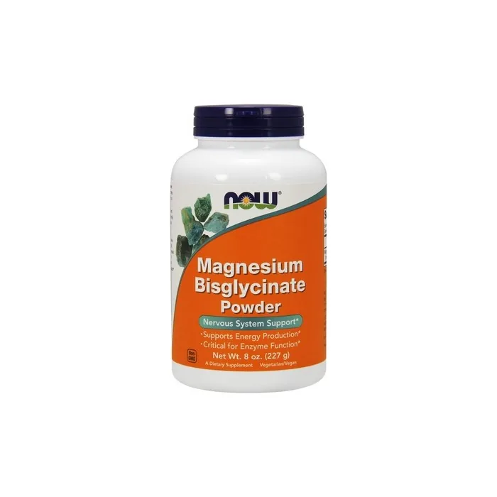 NOW Foods Magnesium Bisglycinate Powder 227g