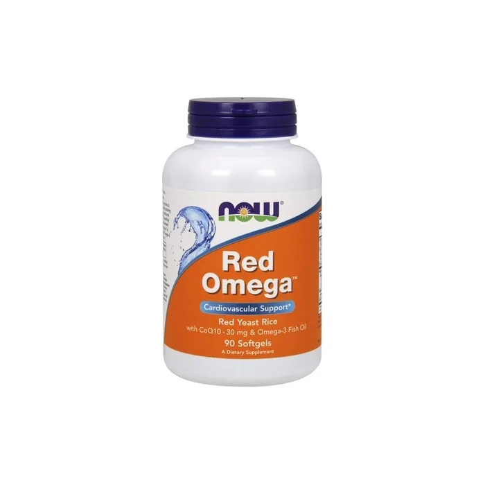 NOW Foods Red Omega Red Yeast Rice 90 Softgels