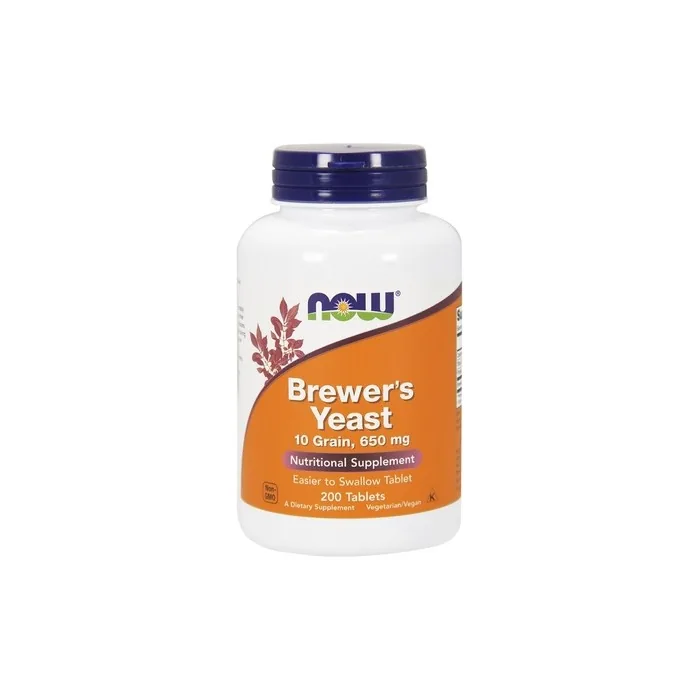 NOW Foods Brewer's Yeast Tablets 200 Count