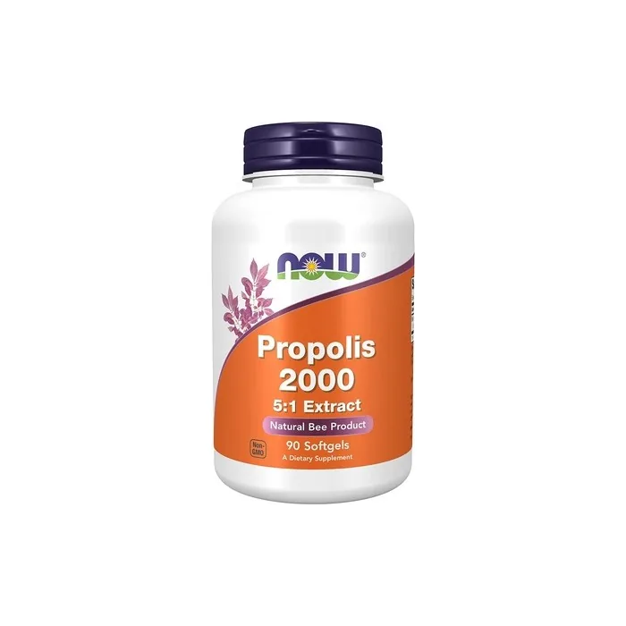 NOW Supplements Propolis 2000 Bee Propolis 5:1 Extract Natural Bee Product 90 Softgels