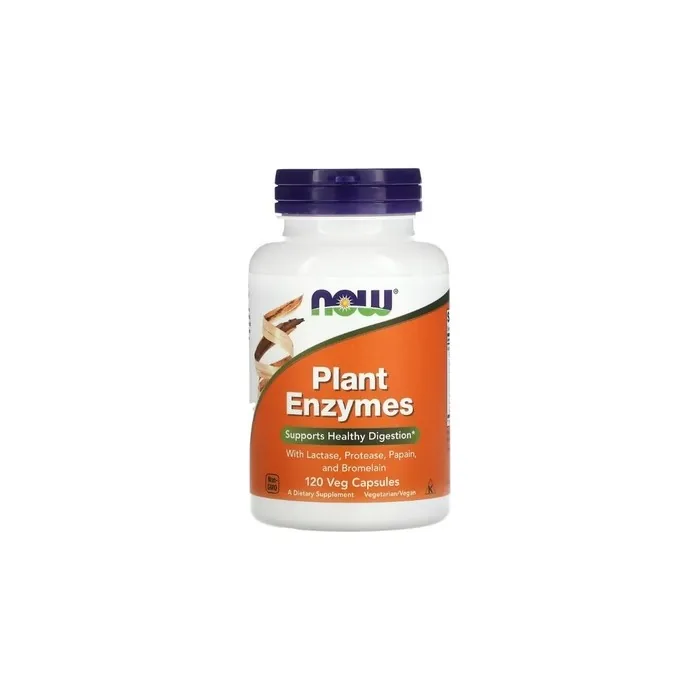NOW Foods Plant Enzymes Supplement 120 Vegetarian Capsules