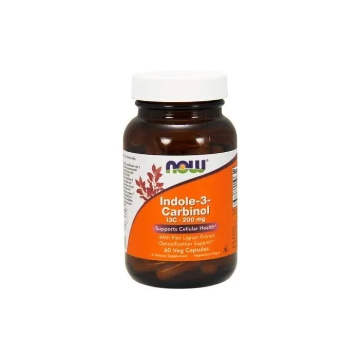 Now Foods Indole-3-Carbinol I3c, 200mg / 60 Vcaps Multi-Pack