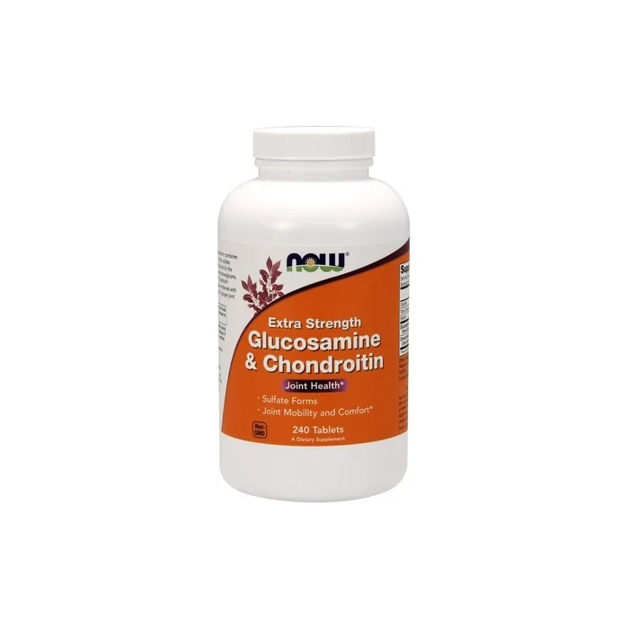 NOW Foods Glucosamine & Chondroitin Extra Strength 240 Tablets