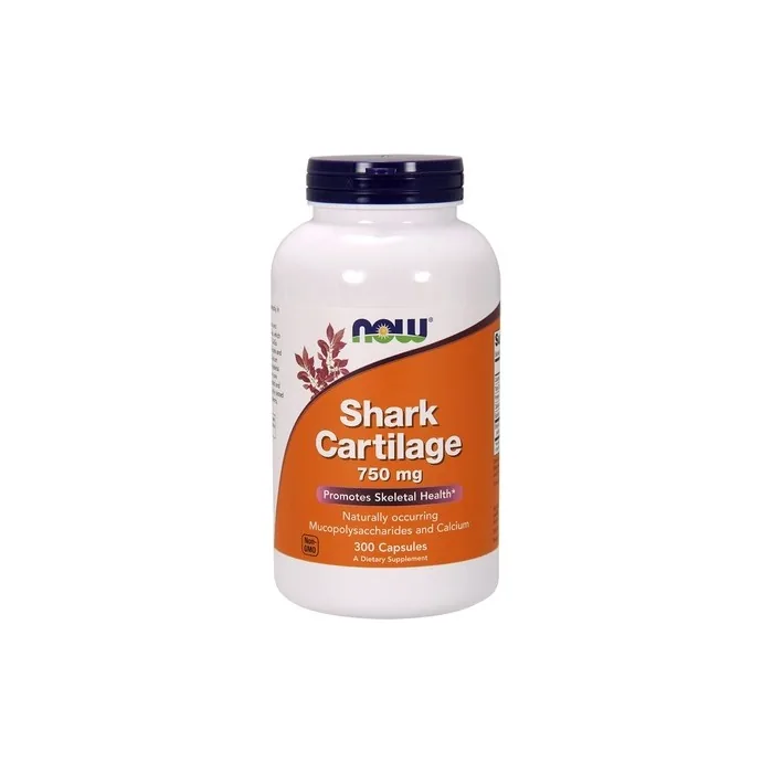 NOW Foods Shark Cartilage Supplement 750mg 300 Capsules