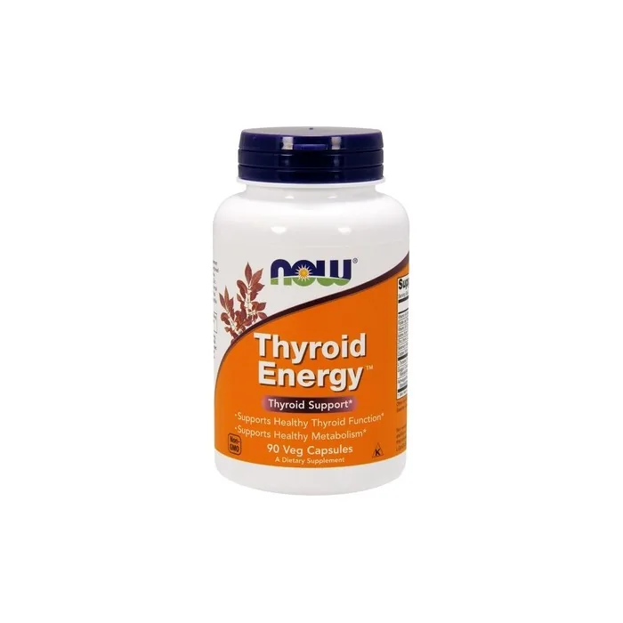 NOW Foods Thyroid Energy Supplement 90 Vegetarian Capsules