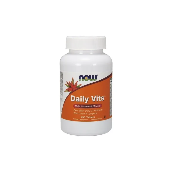 NOW Foods Daily Vits Multivitamin Supplement 250 Tablets