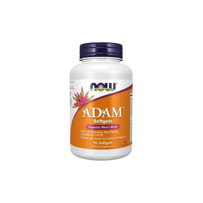 NOW Foods ADAM Multi-Vitamin for Men 90 Softgels