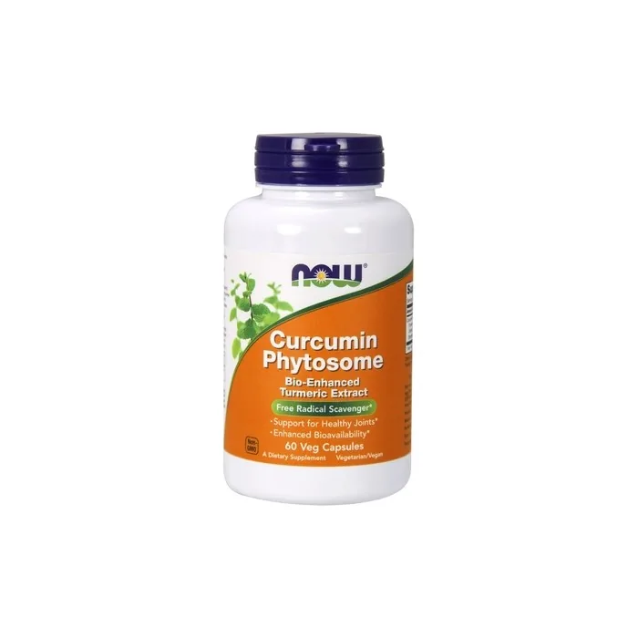 NOW Foods Curcumin Phytosome 60 Vegetarian Capsules
