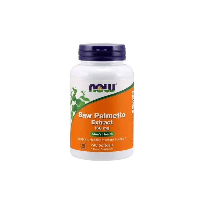 NOW Foods Saw Palmetto Extract 160mg 240 Softgels