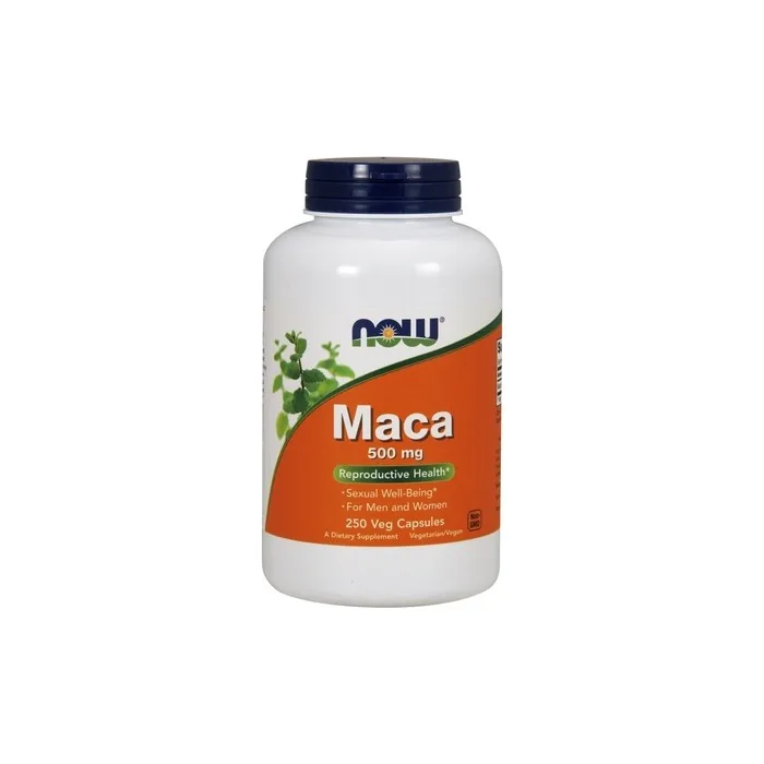 NOW Foods Maca Root 500mg 250 Vcaps