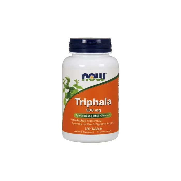 NOW Foods Triphala Dietary Supplement 500mg 120 Tablets