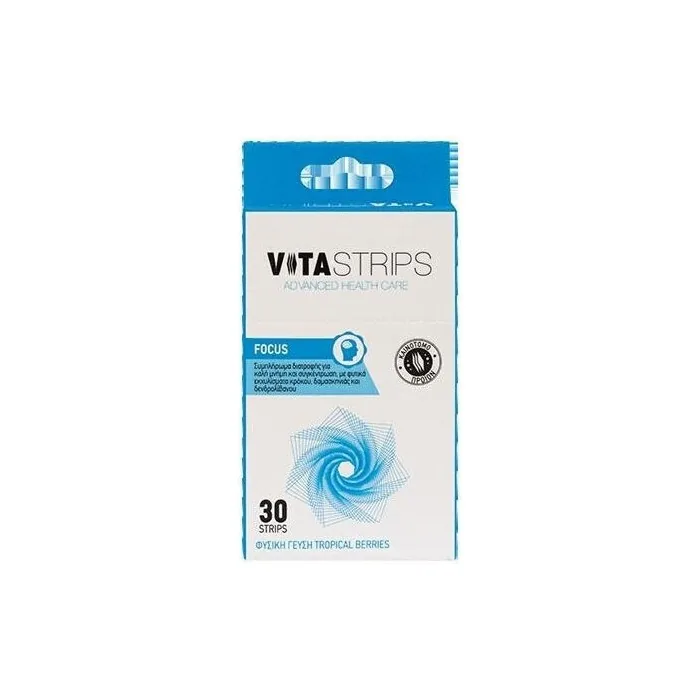 Vitastrips Focus Dietary Supplement For Memory And Concentration 30 Tablets