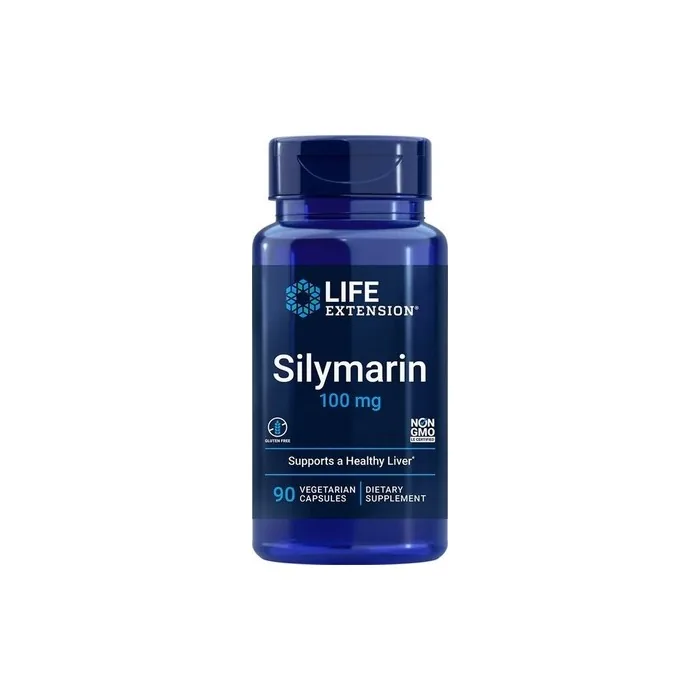 Life Extension Silymarin 100mg Vegetarian Capsules - 90 Count
