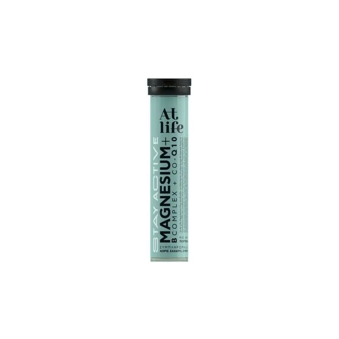 At Life Magnesium B Complex Coq10 Effervescent Tablets