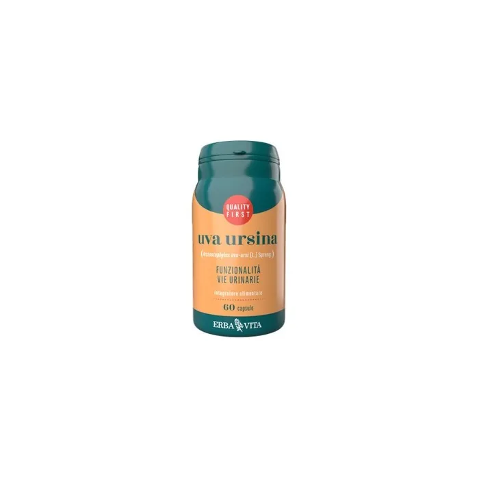 Uva Ursina Erba Vita Herbal Supplement 60 Capsules