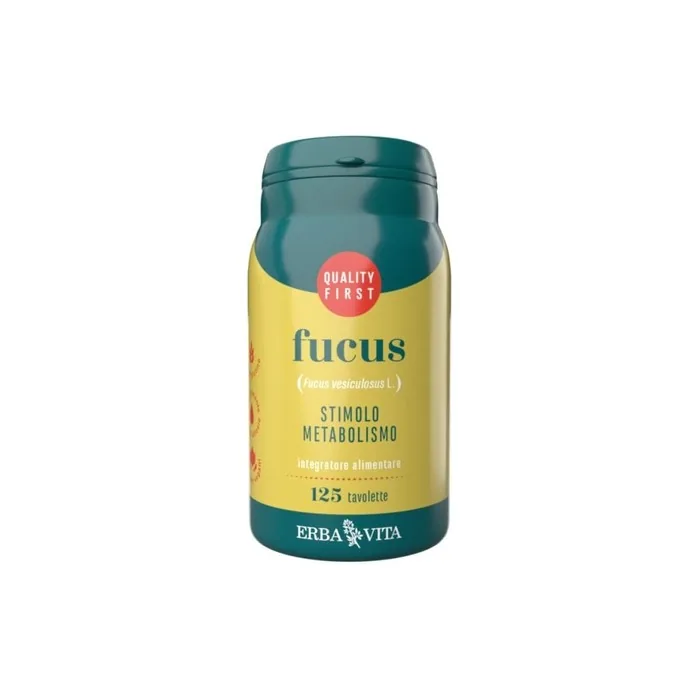 ERBA VITA Alga Bruna-Fucus Dietary Supplement 125 Tablets