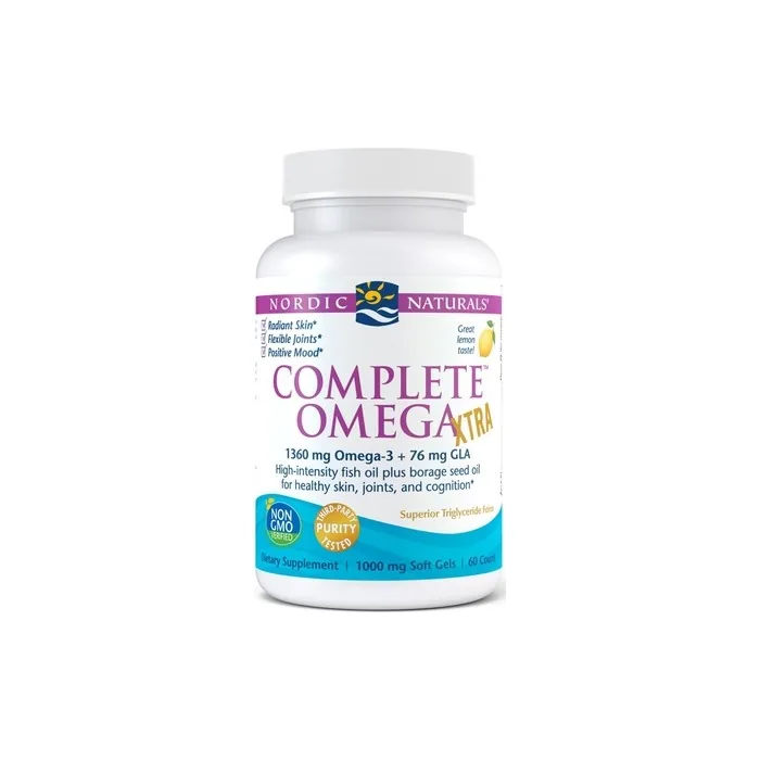 Nordic Naturals Complete Omega Xtra 1360mg Omega-3 Fish Oil - 60 Softgels