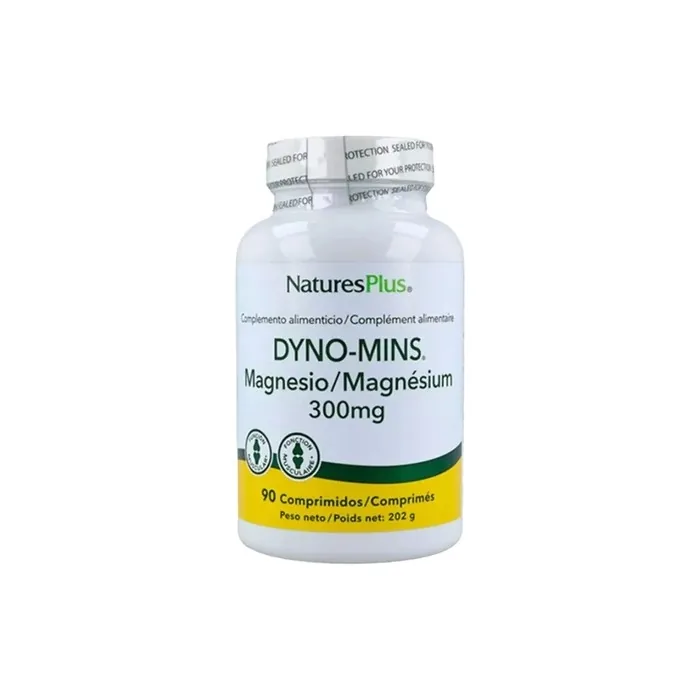 Natures Plus Dyno Mins Magnesium 300 Mg 90 Tablets