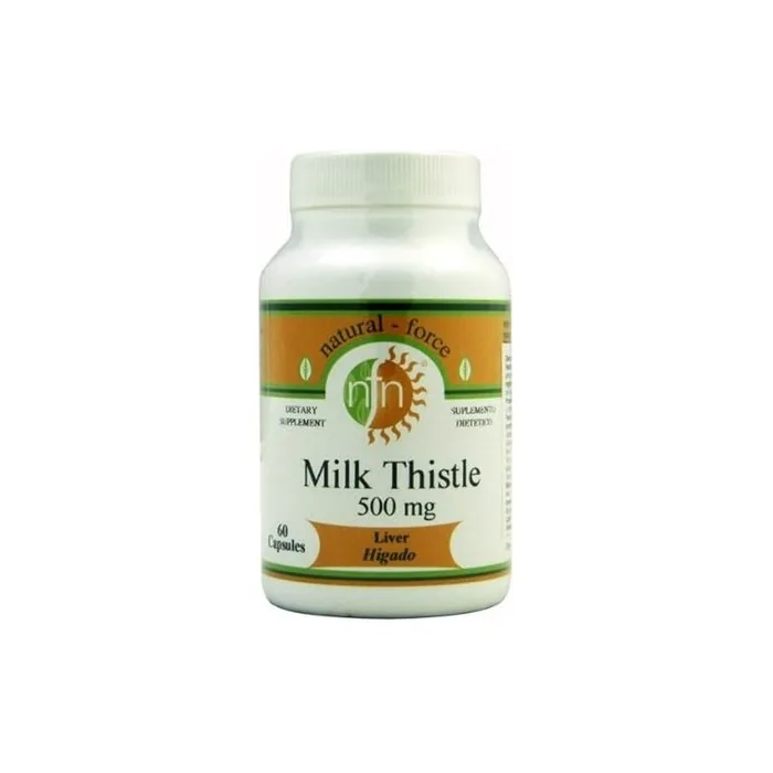Nutri-Force Milk Thistle 500mg 60 Capsules