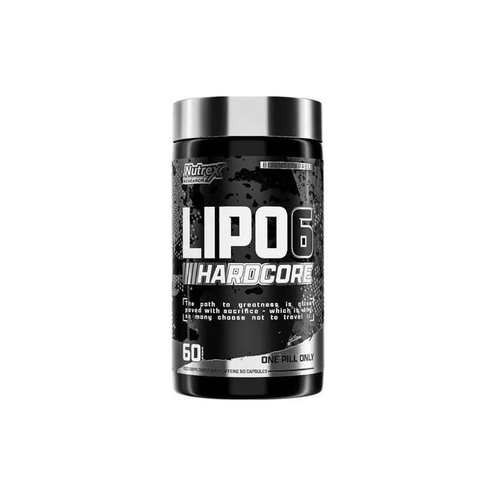 Nutrex Research Lipo-6 Hardcore 60 Capsules Unflavoured