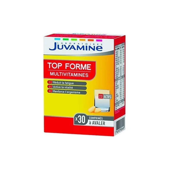 Juvamine Top Shape Vitality Tone 12 Multivitamins and 10 Minerals