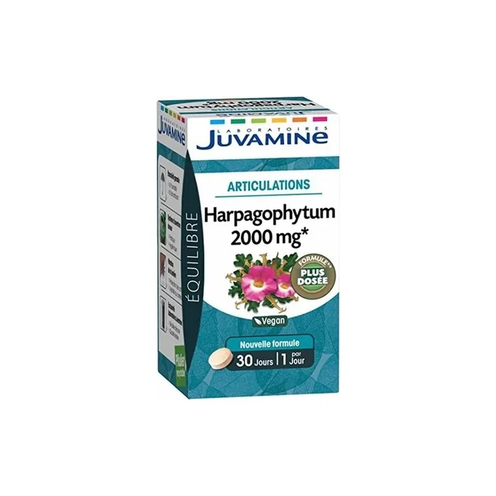 Juvamine Harpagophytum 2000mg Dietary Supplement 30 Tablets