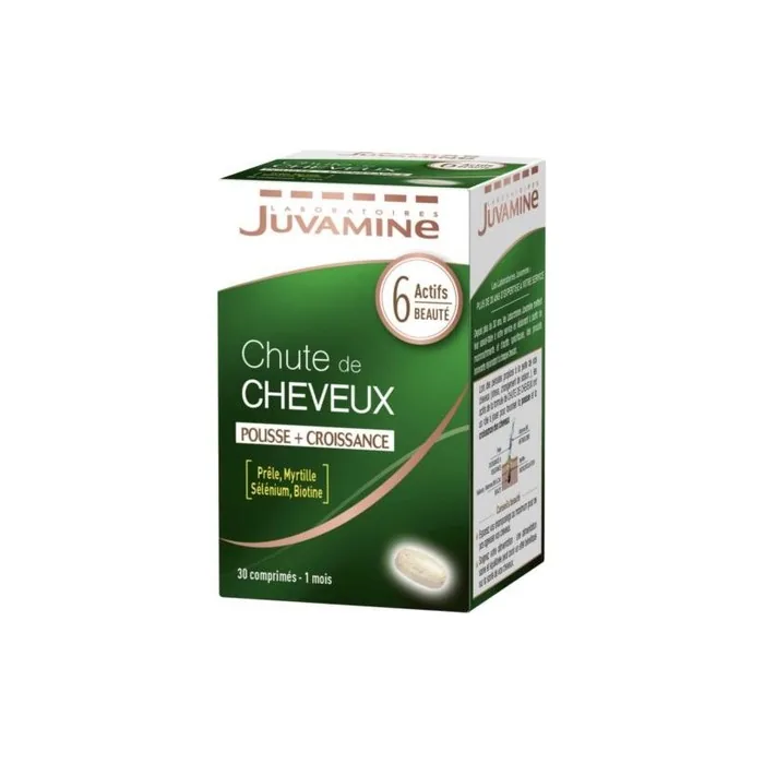 Juvamine Hair Loss Growth Supplement with 6 Beauty Actives Including Zinc