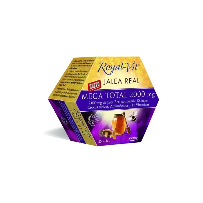 Dietisa Royal Jelly Mega Total 2000 Mg 20 Vials