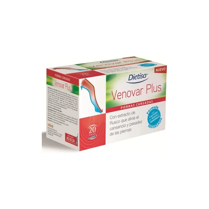 Dietisa Dietisa Venovar Plus 20 Vials