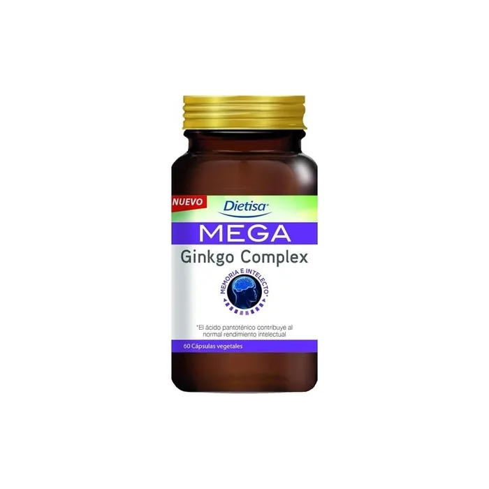 Dielisa Mega Ginkgo Complex Food Supplement with Ginkgo and Choline