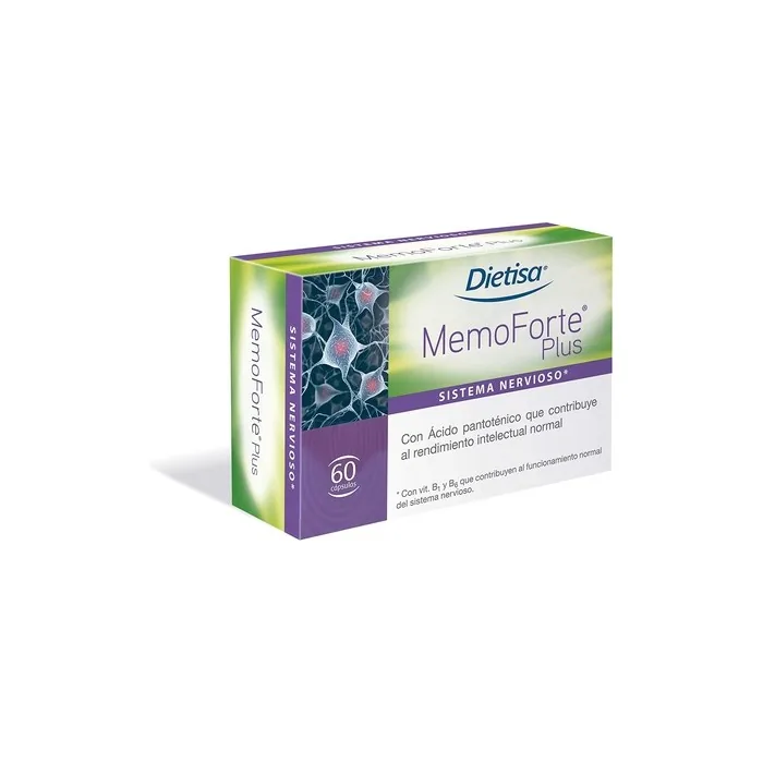 Nutricosmetics - Dietisa Memoforte Plus 60 Caps