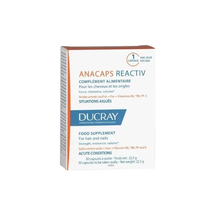 Ducray Anacaps Reactive 30 Capsules